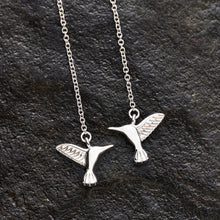 Load image into Gallery viewer, Sterling Silver Hummingbird Threader Earrings Bundle