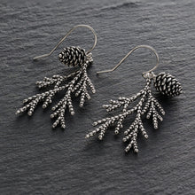 Load image into Gallery viewer, Pine Branch Earrings