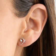 Load image into Gallery viewer, Sterling Silver Music Stud Gift Set