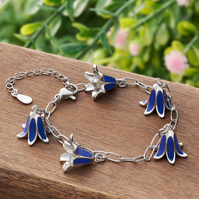 Bluebell Flower Bracelet