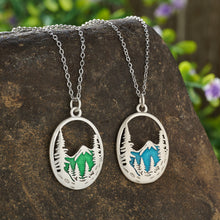 Load image into Gallery viewer, Mountain Necklace Gift Set