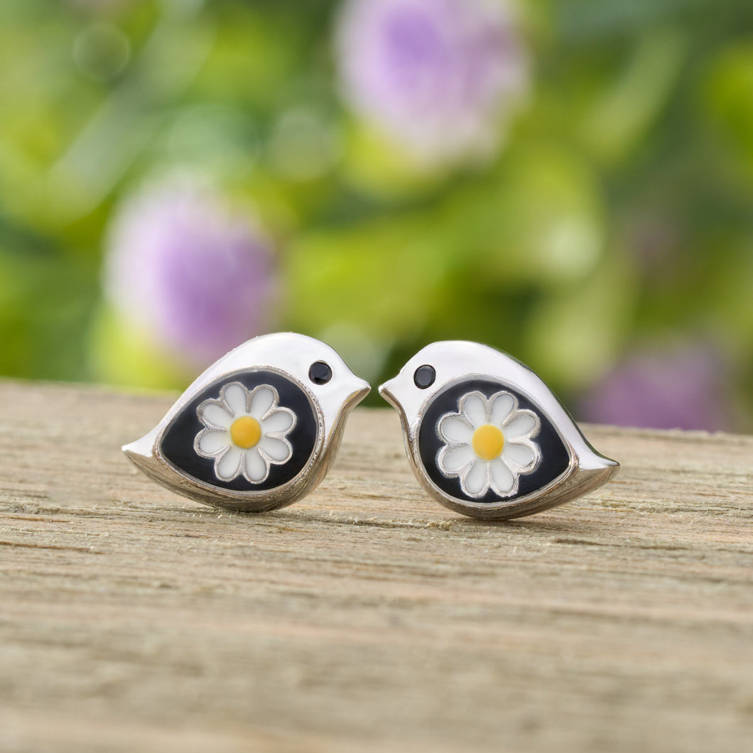 Daisy Birdie Studs - Dainty