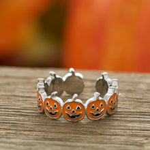 Load image into Gallery viewer, Little Jack-o&#39;-Lantern Ring