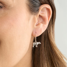 Load image into Gallery viewer, Vintage Walking Bear Earrings