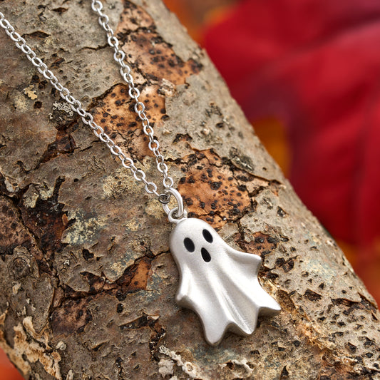 Spooky Ghost Necklace