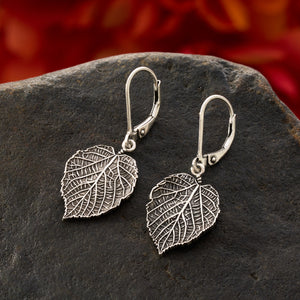 Leverback Vintage Leaf Earrings Bundle