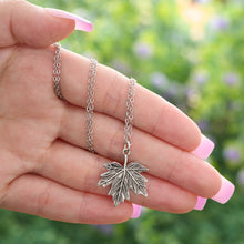 Load image into Gallery viewer, Vintage Maple Leaf Necklace