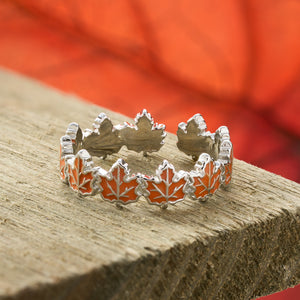 Little Maple Leaf Ring