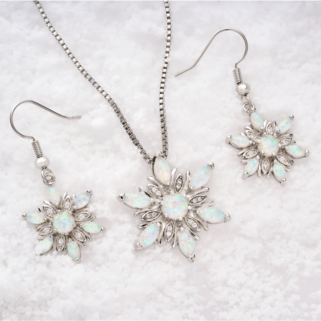 White Opal Snowflake Bundle