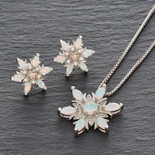 Load image into Gallery viewer, White Opal Snowflake Gift Set