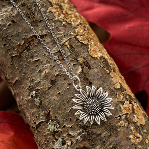 Vintage Sunflower Gift Set - Silver Center