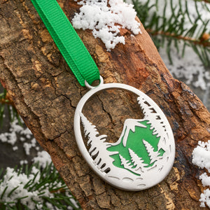 Forest Mountain Ornament Gift Set