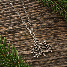 Load image into Gallery viewer, Triple Pine Tree Necklace