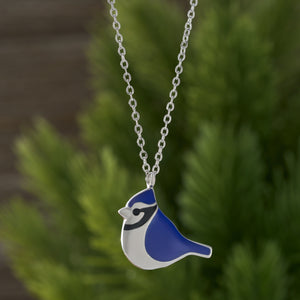 Little Blue Jay Necklace