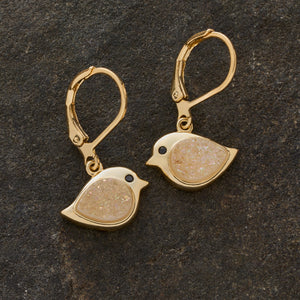 Drusy Birdie Gift Set