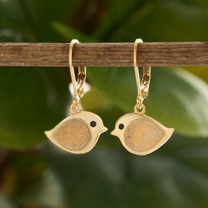 Drusy Birdie Gift Set