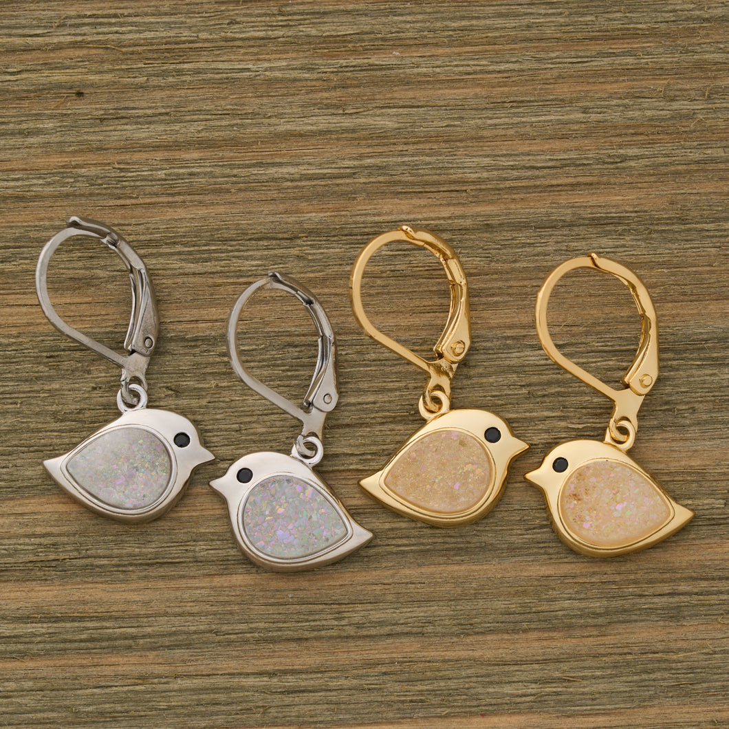 Drusy Birdie Gift Set