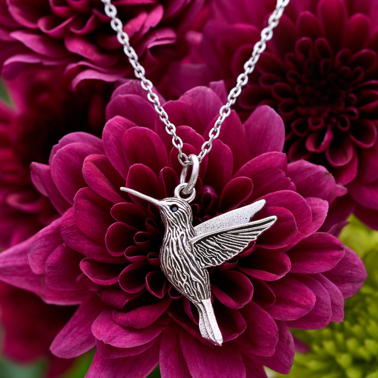 Vintage Hummingbird Necklace
