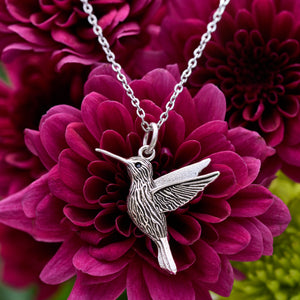 Vintage Hummingbird Necklace