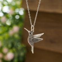 Load image into Gallery viewer, Vintage Hummingbird Necklace