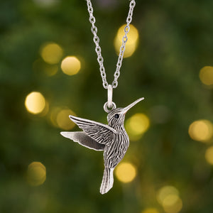 Vintage Hummingbird Necklace