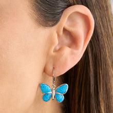 Load image into Gallery viewer, Blue Glass Butterfly Gift Set