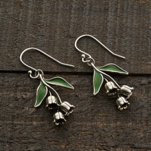 Load image into Gallery viewer, Vintage Lily of the Valley Floral Drop Gift Set (French Hooks)