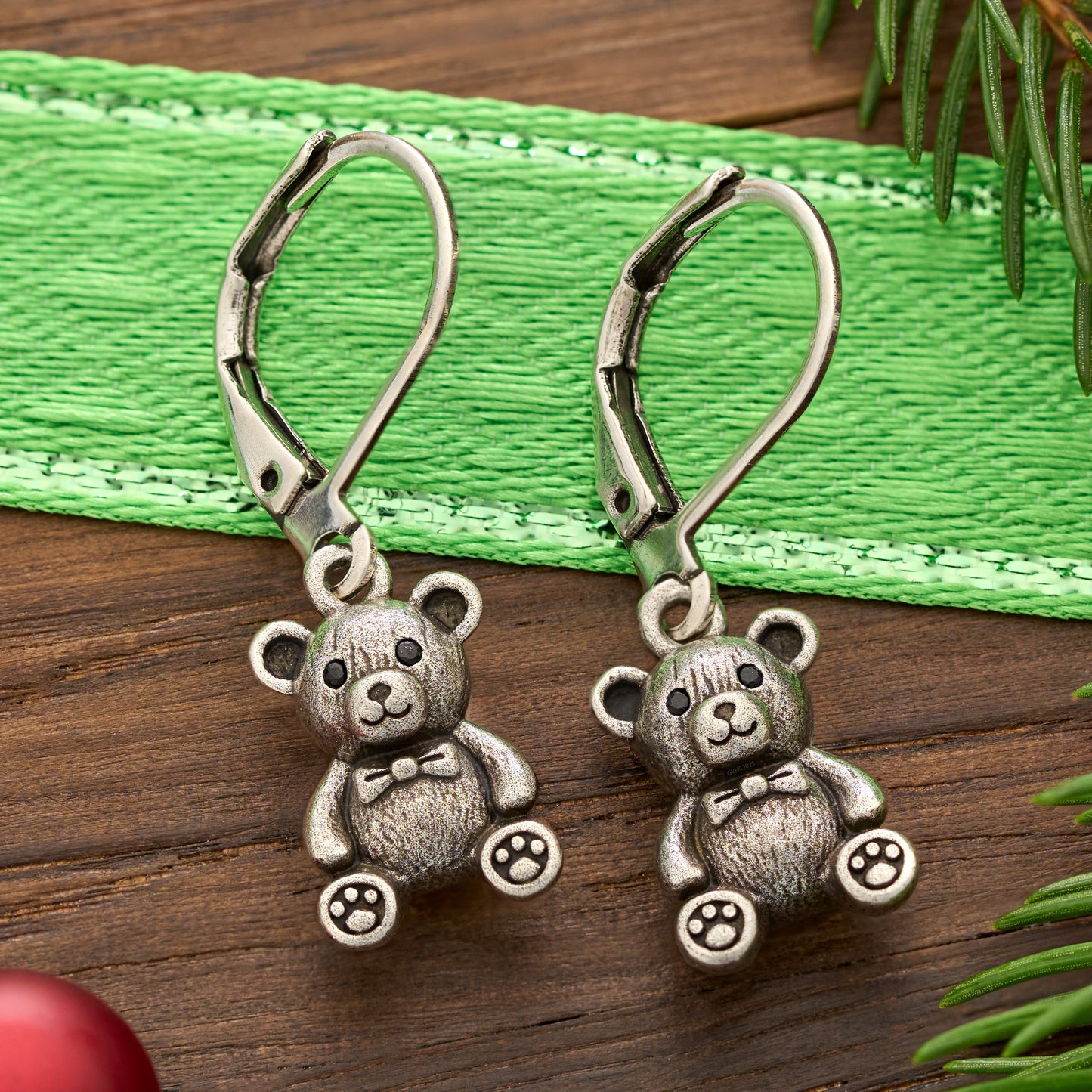 Vintage Bow Tie Teddy Bear Gift Set