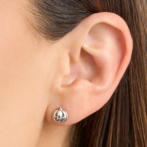 Sterling Silver Jack-o'-Lantern Studs