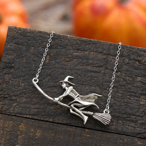 Vintage Flying Witch Gift Set