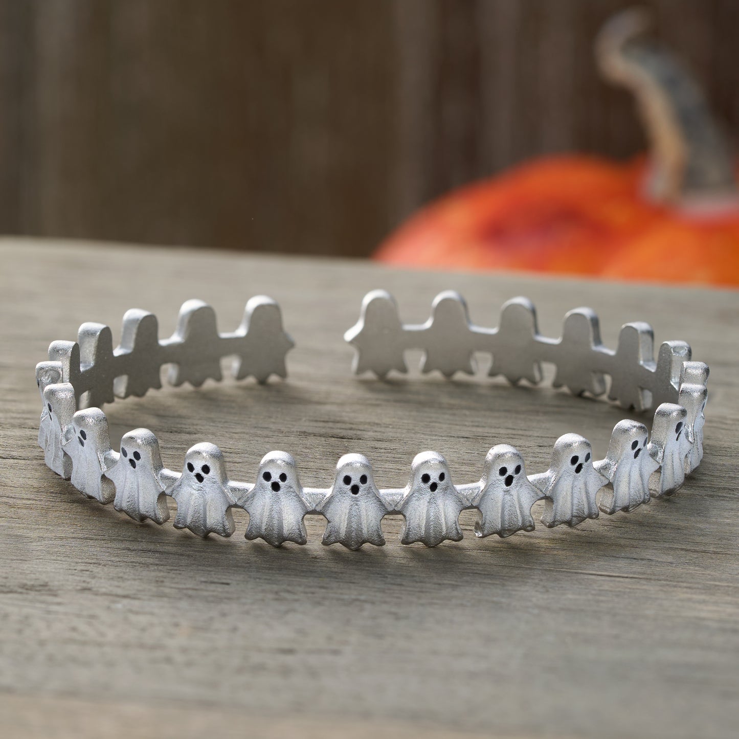 Spooky Ghost Ring and Cuff Gift Set
