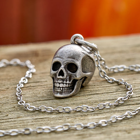 Vintage Skull Necklace