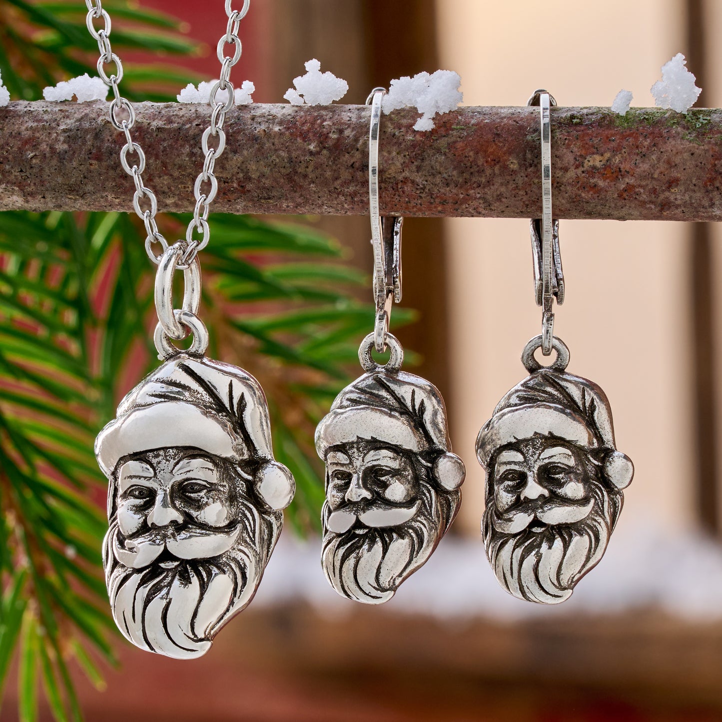 Vintage Santa Claus Gift Set