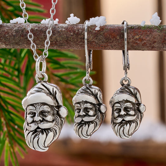 Vintage Santa Claus Gift Set