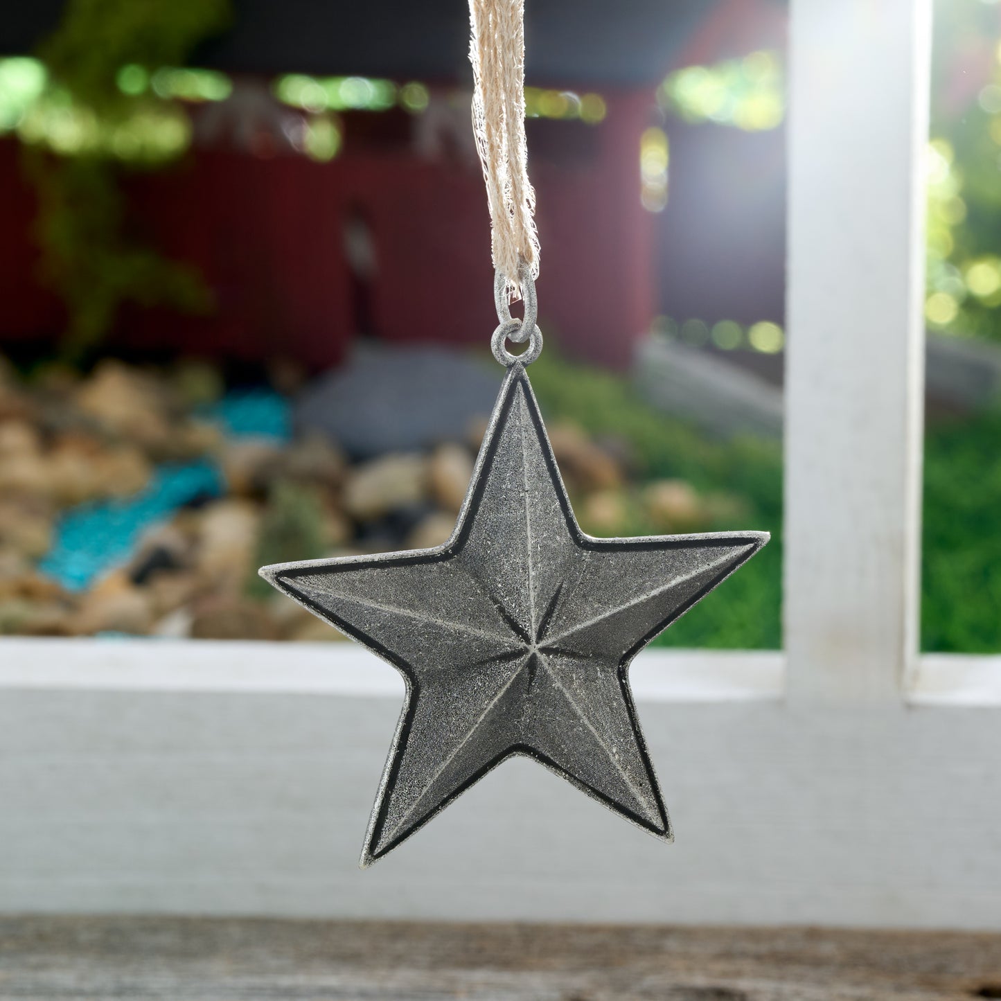 Vintage Barn Star Ornament