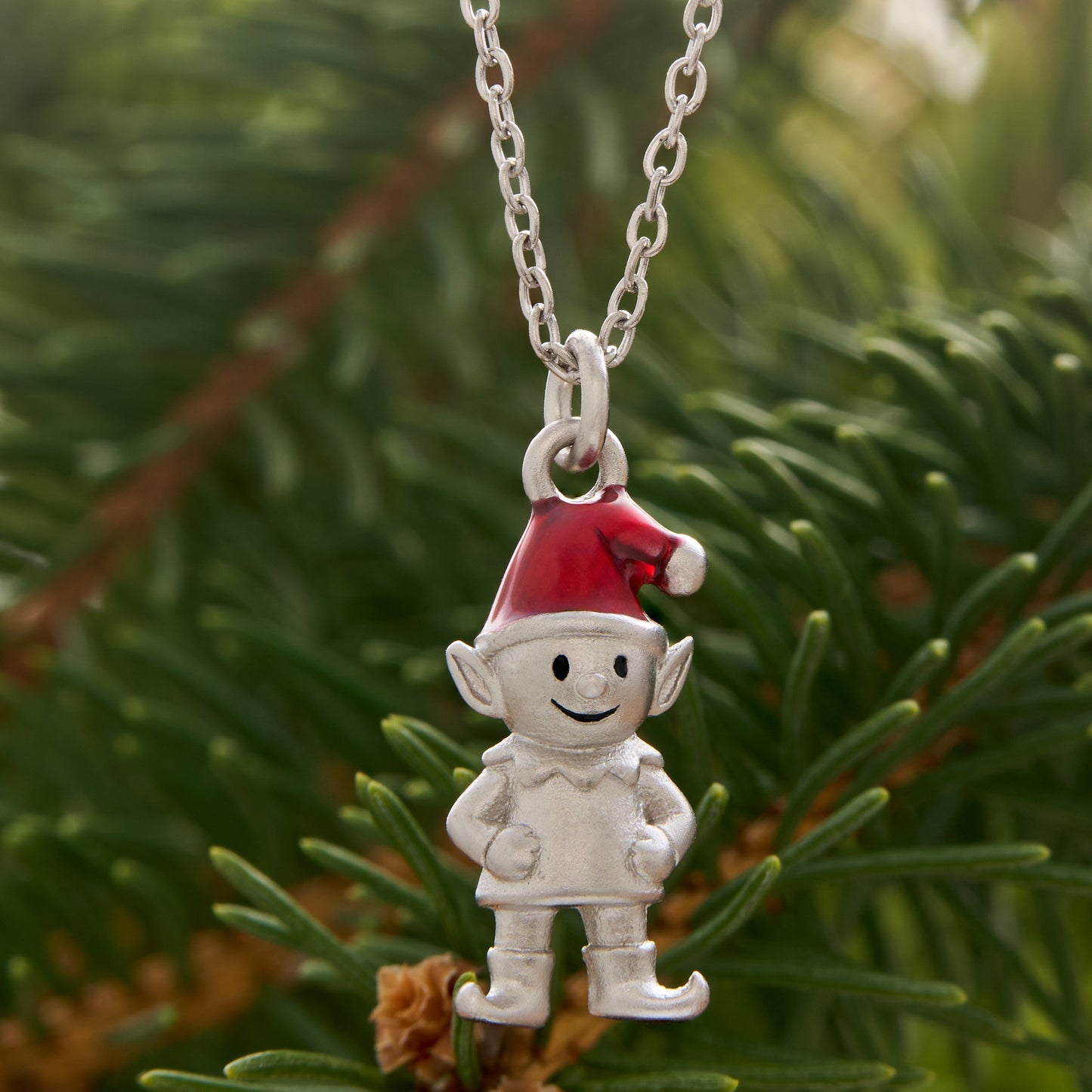 Dainty Red Hat Elf Gift Set