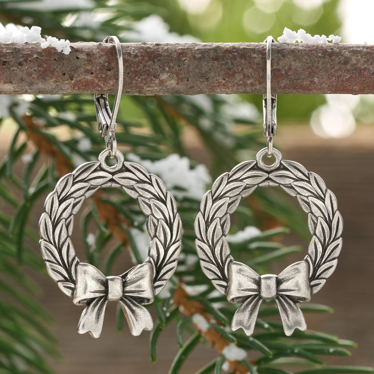 Vintage Wreath Earrings