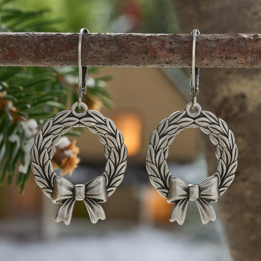 Vintage Wreath Earrings