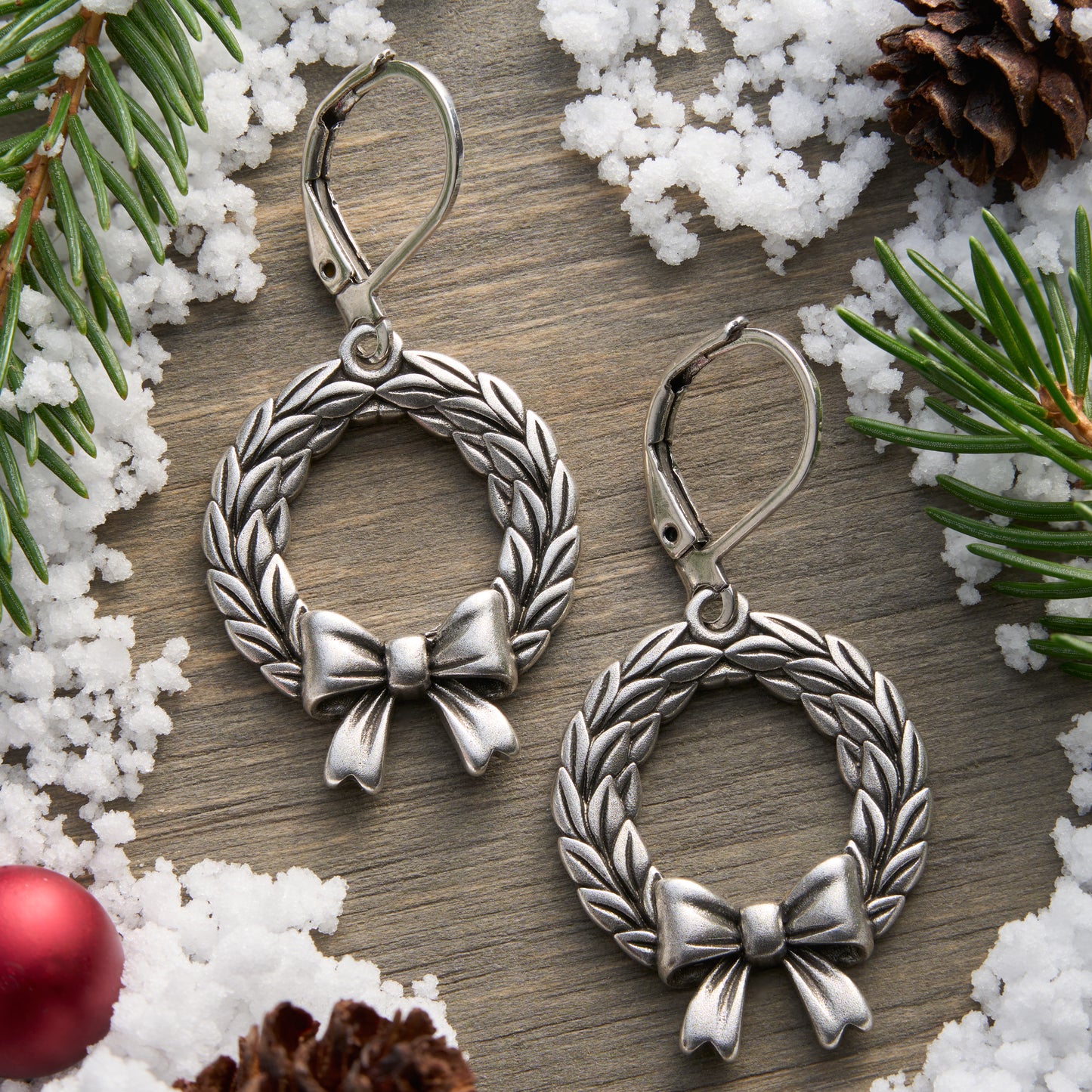 Vintage Wreath Earrings