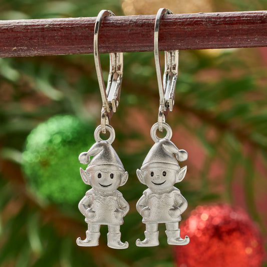 Leverback Dainty Elf Earrings