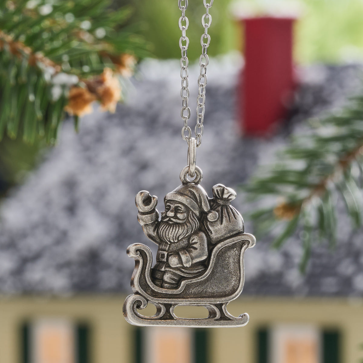 Vintage Sleigh Necklace