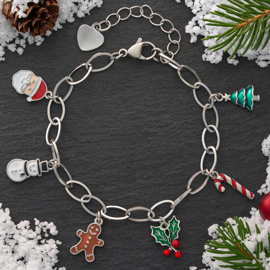 Christmas Charm Bracelet