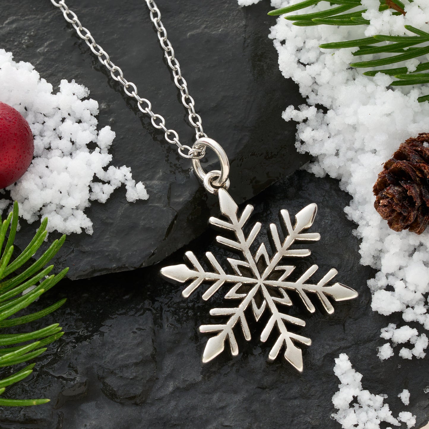 Delicate Snowflake Necklace