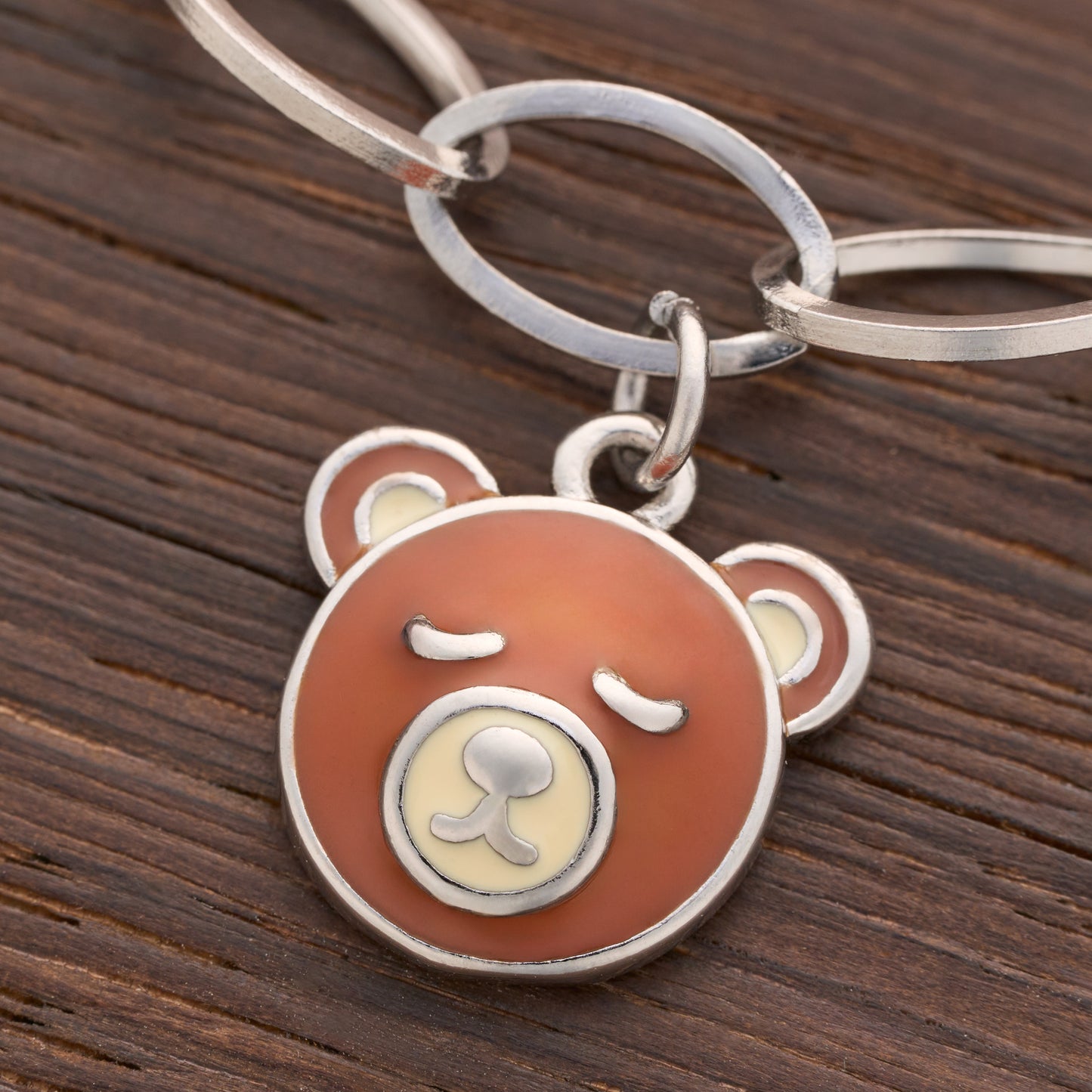 Teddy Bear Emotion Charm Bracelet