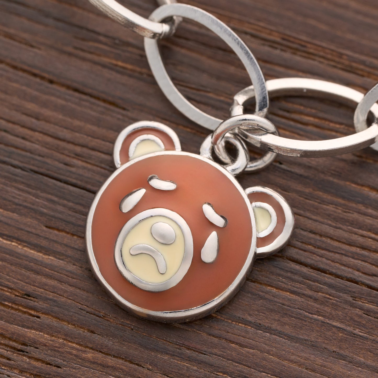 Teddy Bear Emotion Charm Bracelet