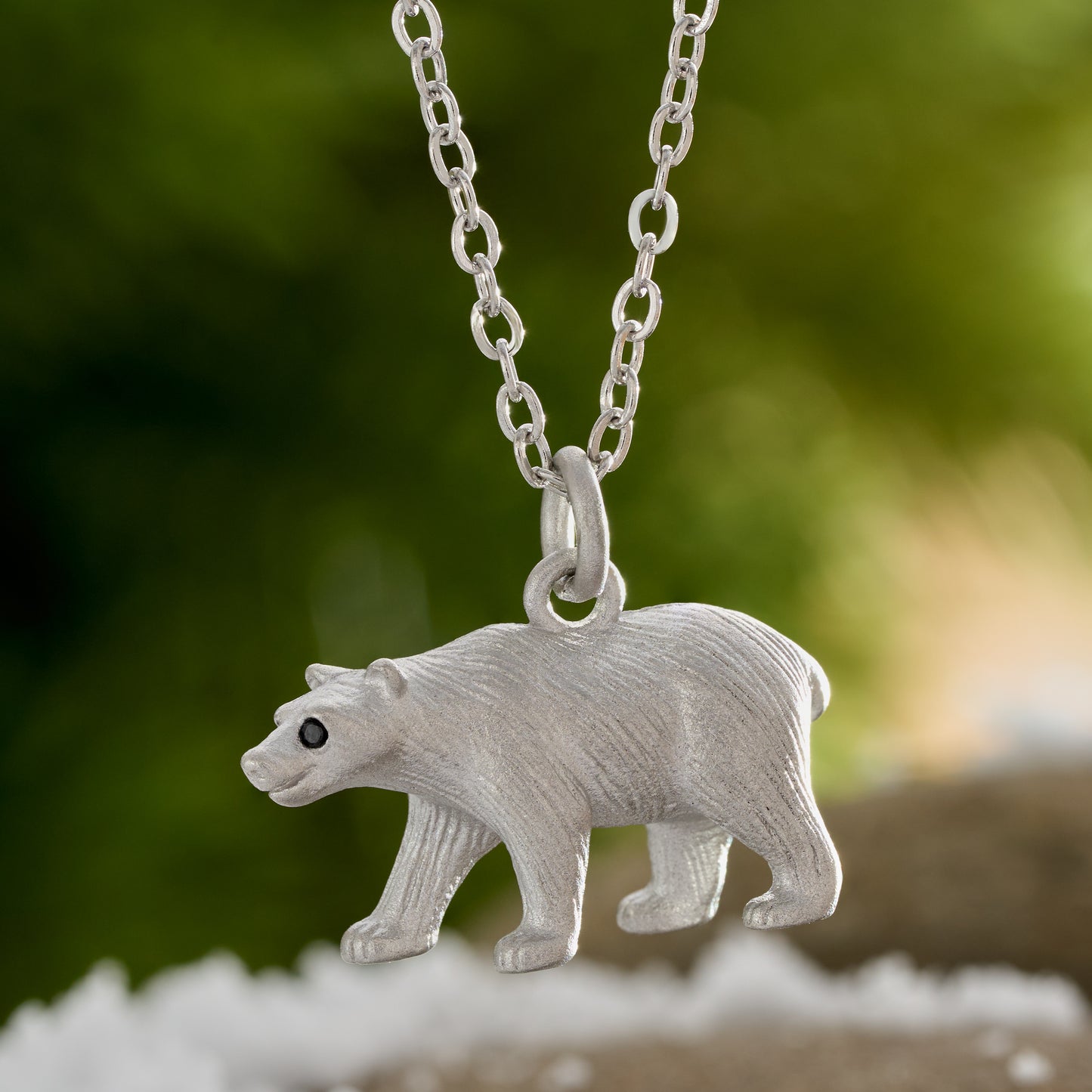 3D Polar Bear Necklace