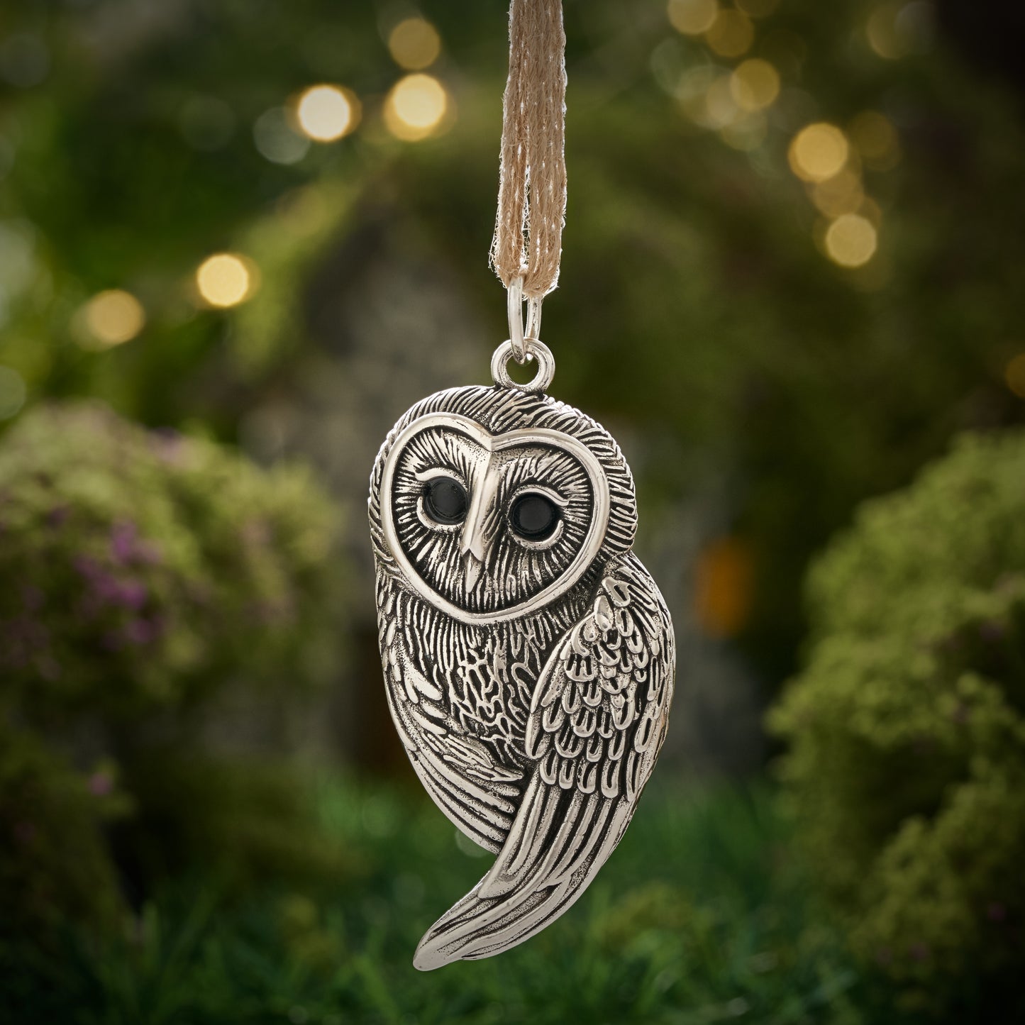 Vintage Barn Owl Ornament