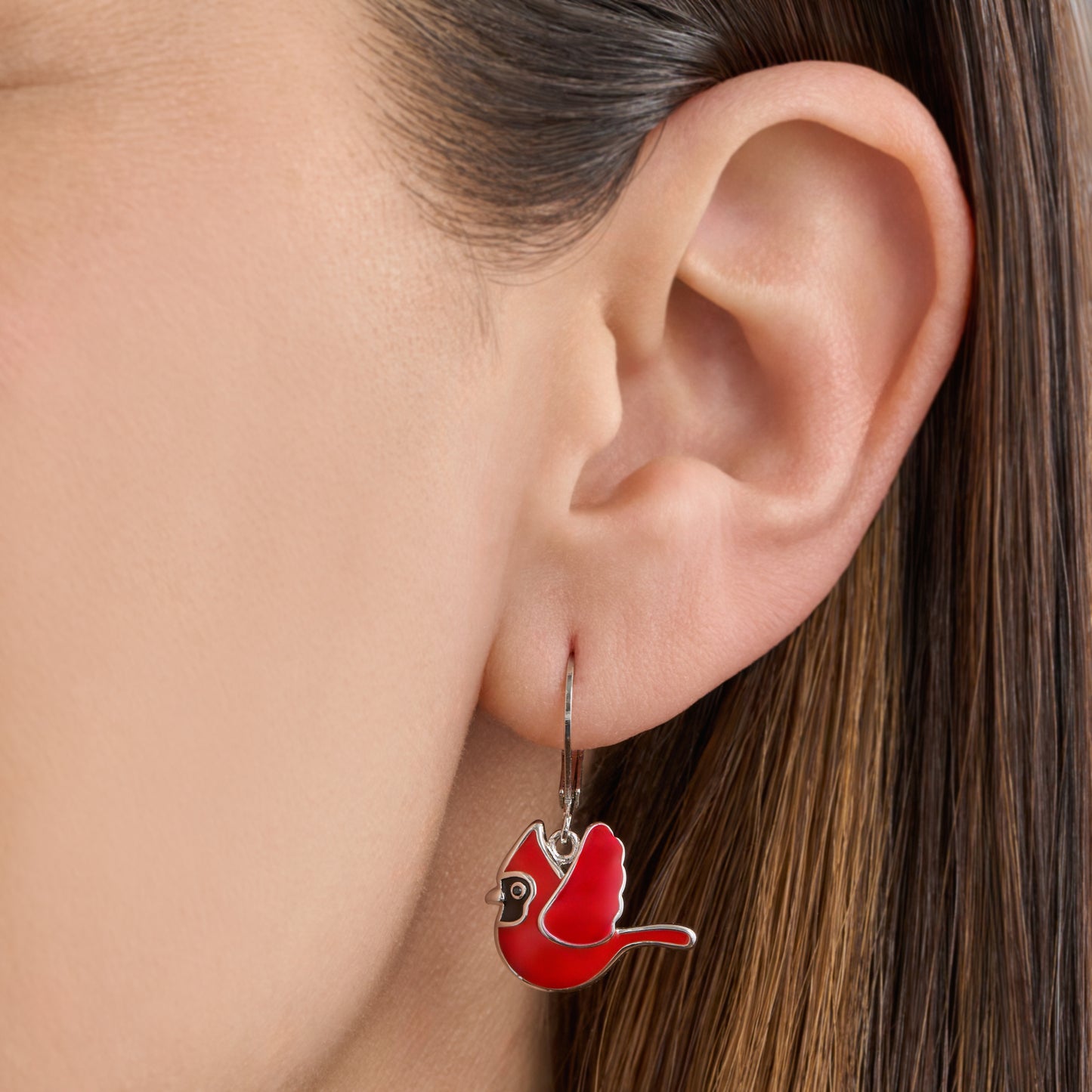 Flying Enamel Cardinal Gift Set