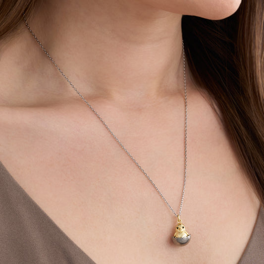 Hatching Chick Necklace