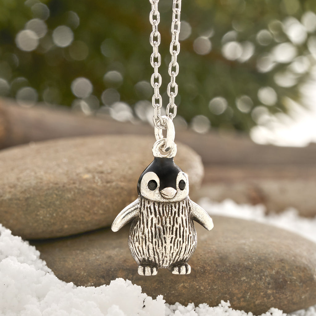 3D Baby Penguin Necklace